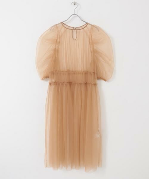 KBF / ケービーエフ ワンピース | パワースリーブチュールワンピース | 詳細16
