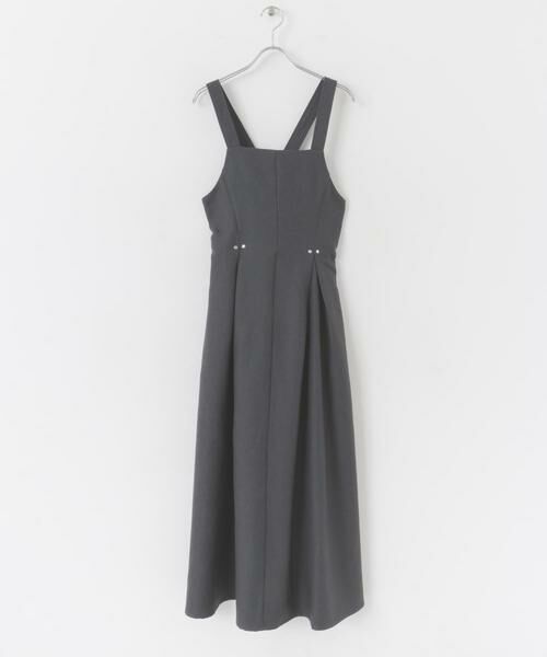 KBF / ケービーエフ ワンピース | フロントタックジャンパースカート | 詳細18