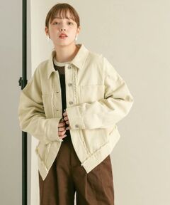 KBF / ケービーエフ その他アウター | フリンジカーブヘムジャケット