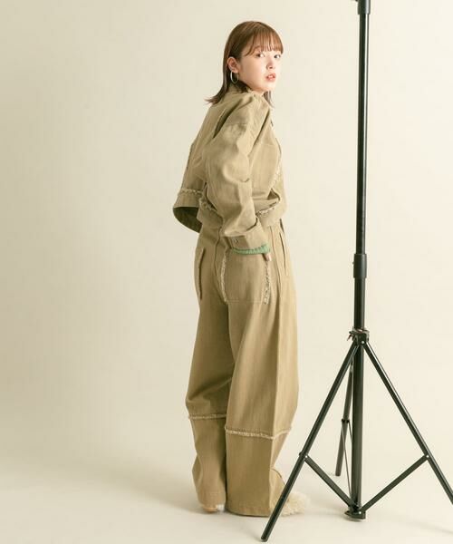 KBF / ケービーエフ その他アウター | フリンジカーブヘムジャケット | 詳細6