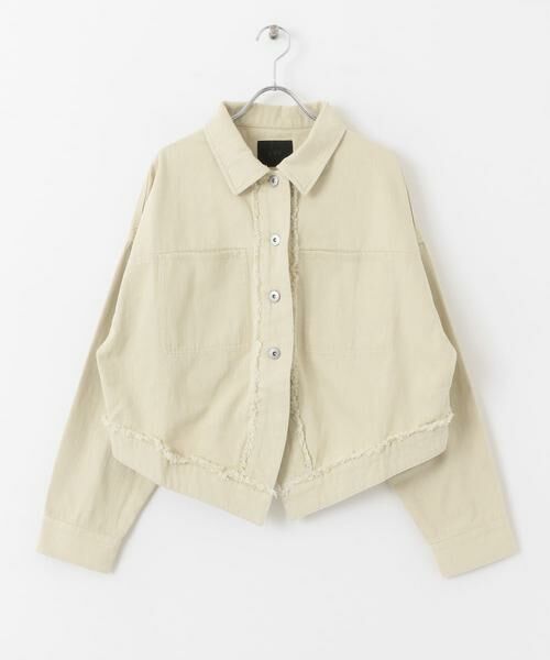 KBF / ケービーエフ その他アウター | フリンジカーブヘムジャケット | 詳細21