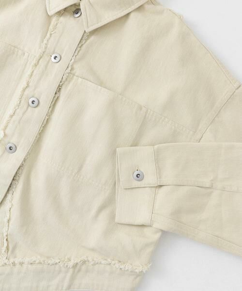 KBF / ケービーエフ その他アウター | フリンジカーブヘムジャケット | 詳細22