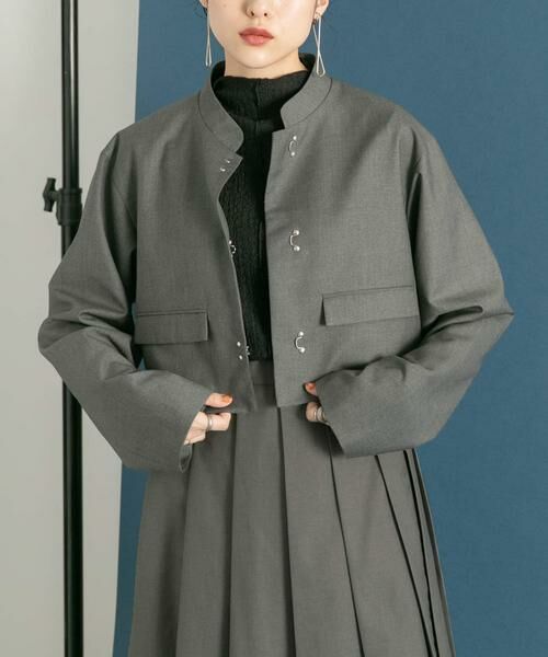 KBF / ケービーエフ その他アウター | クロップドホックジャケット | 詳細18