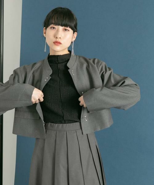 KBF / ケービーエフ その他アウター | クロップドホックジャケット | 詳細19