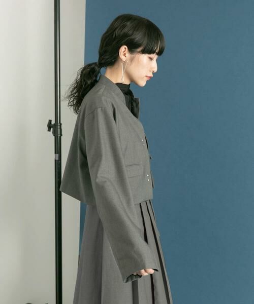 KBF / ケービーエフ その他アウター | クロップドホックジャケット | 詳細21