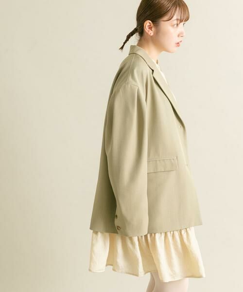 KBF / ケービーエフ その他アウター | ショルダータックBIGジャケット | 詳細3