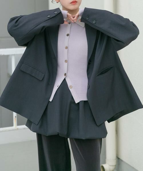 KBF / ケービーエフ その他アウター | ショルダータックBIGジャケット | 詳細22