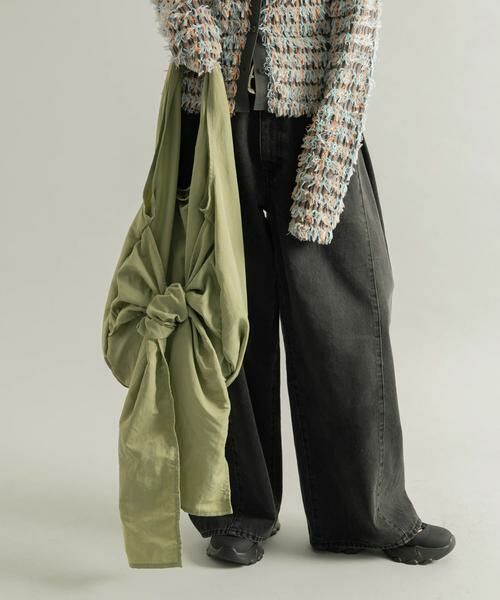 KBF / ケービーエフ ショルダーバッグ | アレンジリボンナイロンBAG | 詳細7