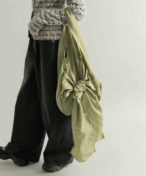 KBF / ケービーエフ ショルダーバッグ | アレンジリボンナイロンBAG | 詳細8