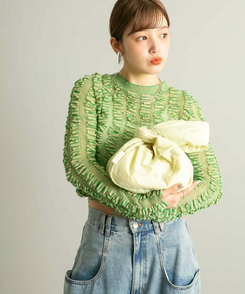 KBF / ケービーエフ ハンドバッグ | ワンハンドルパファーナイロンBAG | 詳細10