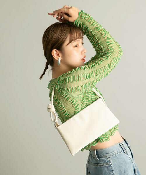 KBF / ケービーエフ ショルダーバッグ | ハンドルデザインショルダーBAG | 詳細12