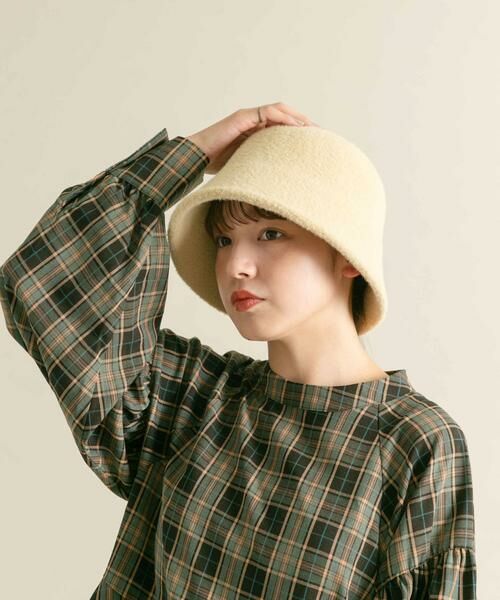 KBF/ケービーエフ シャギーベルHAT ベージュ系その他 one KBF/ケービーエフ シャギーベルHAT ベージュ系その他 one