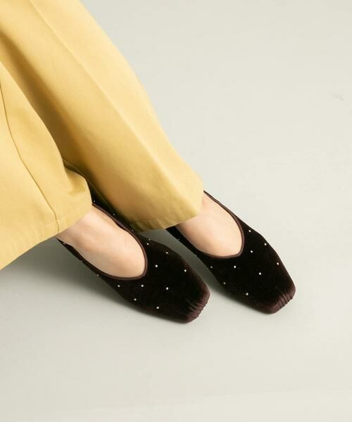 KBF / ケービーエフ パンプス | スタッズベロアパンプス | 詳細1