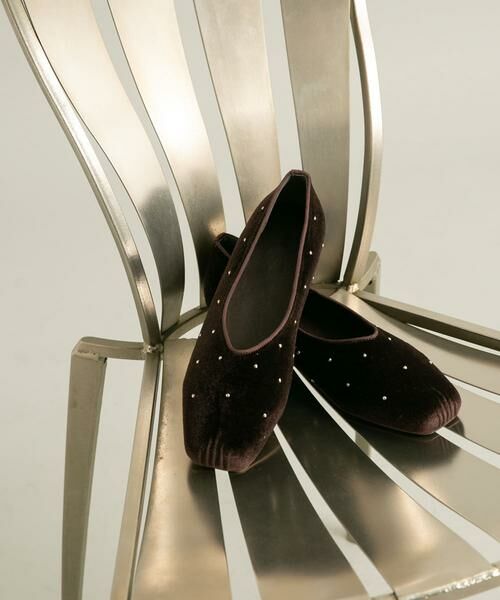 KBF / ケービーエフ パンプス | スタッズベロアパンプス | 詳細3