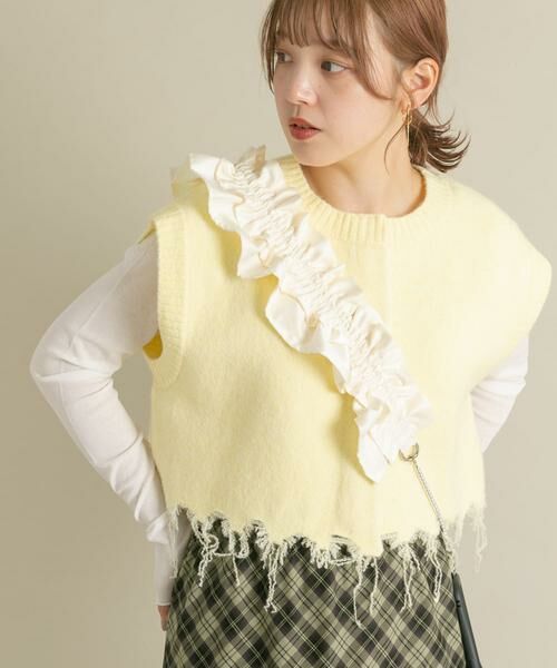 KBF / ケービーエフ その他小物 | フリルギャザーマルチストラップ | 詳細1