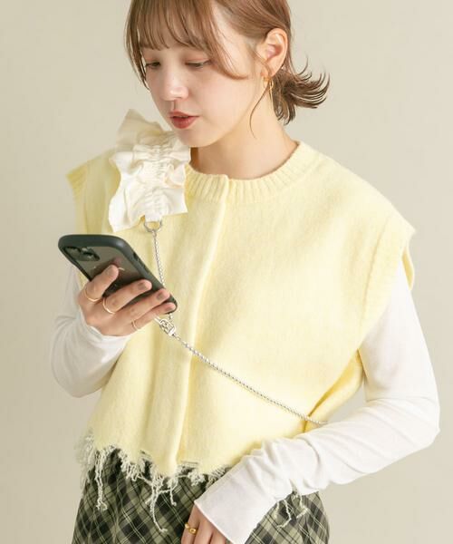 KBF / ケービーエフ その他小物 | フリルギャザーマルチストラップ | 詳細3