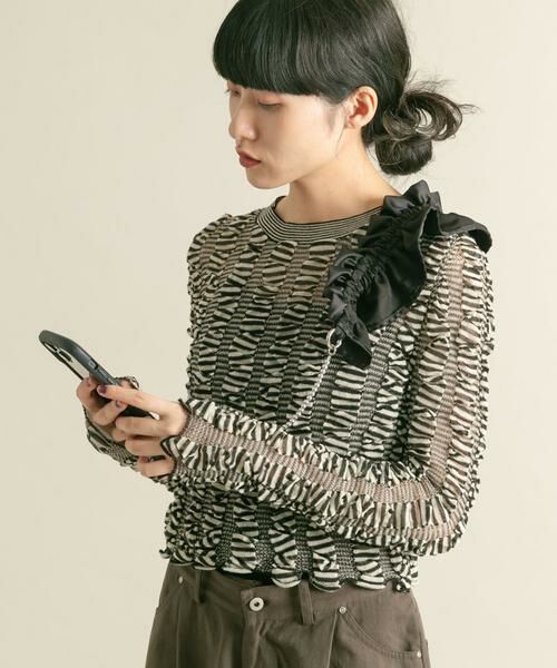 KBF / ケービーエフ その他小物 | フリルギャザーマルチストラップ | 詳細12