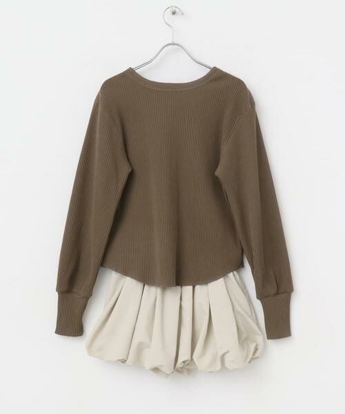 KBF / ケービーエフ カーディガン・ボレロ | バルーンパーツSETリブトップス | 詳細9