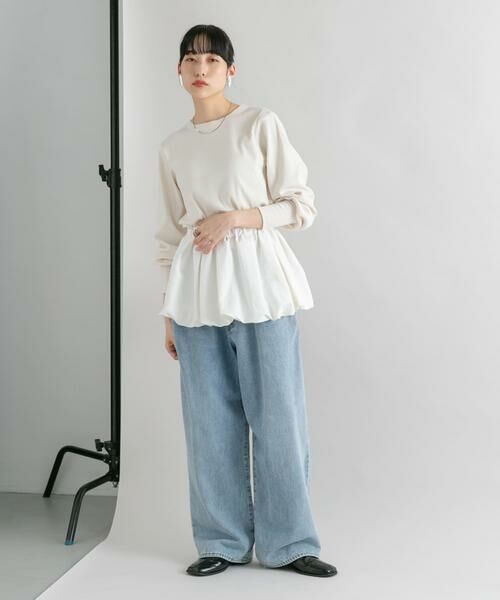 KBF / ケービーエフ カーディガン・ボレロ | バルーンパーツSETリブトップス | 詳細18