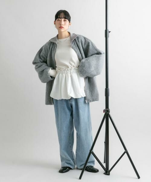 KBF / ケービーエフ カーディガン・ボレロ | バルーンパーツSETリブトップス | 詳細21