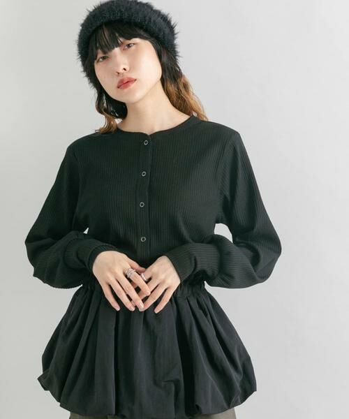 KBF / ケービーエフ カーディガン・ボレロ | バルーンパーツSETリブトップス | 詳細28