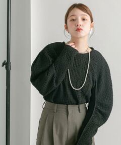 KBF / ケービーエフ Tシャツ | カーブスリーブカットソー