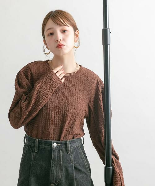 KBF / ケービーエフ Tシャツ | カーブスリーブカットソー | 詳細1