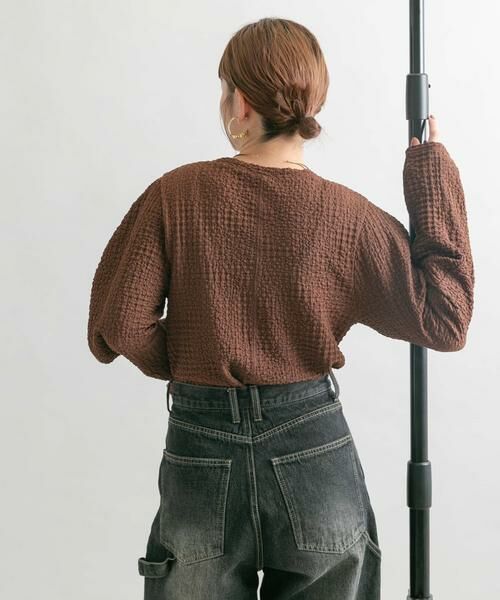 KBF / ケービーエフ Tシャツ | カーブスリーブカットソー | 詳細3