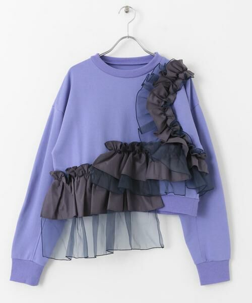 KBF / ケービーエフ スウェット | フリルドッキングスウェット | 詳細12