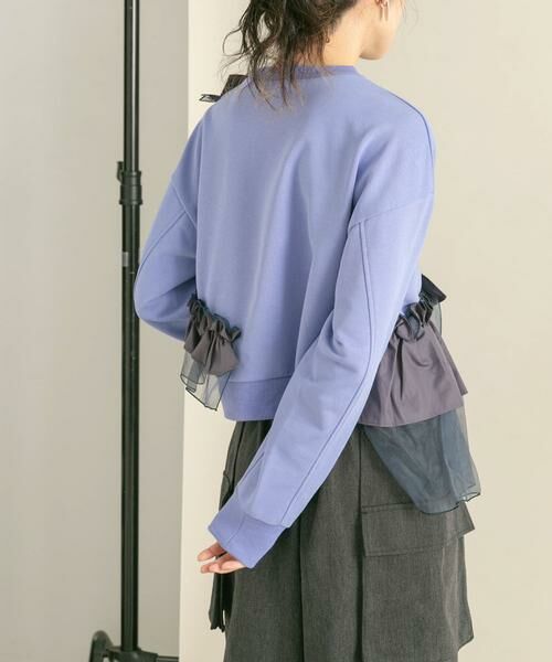 KBF / ケービーエフ スウェット | フリルドッキングスウェット | 詳細8