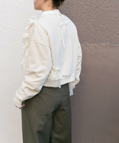 KBF / ケービーエフ スウェット | フリルドッキングスウェット | 詳細19