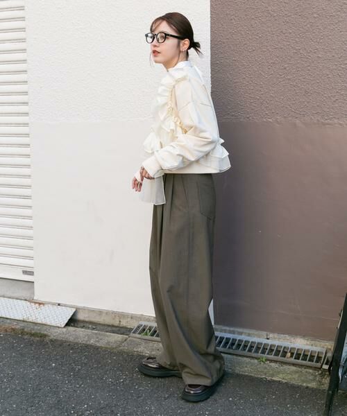 KBF / ケービーエフ スウェット | フリルドッキングスウェット | 詳細21