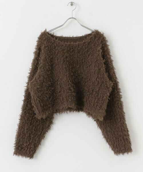 KBF / ケービーエフ ニット・セーター | クロップドフェザープルオーバー | 詳細14