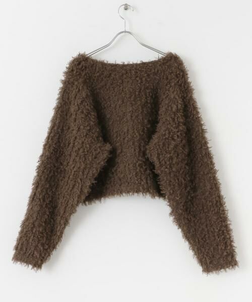 KBF / ケービーエフ ニット・セーター | クロップドフェザープルオーバー | 詳細15