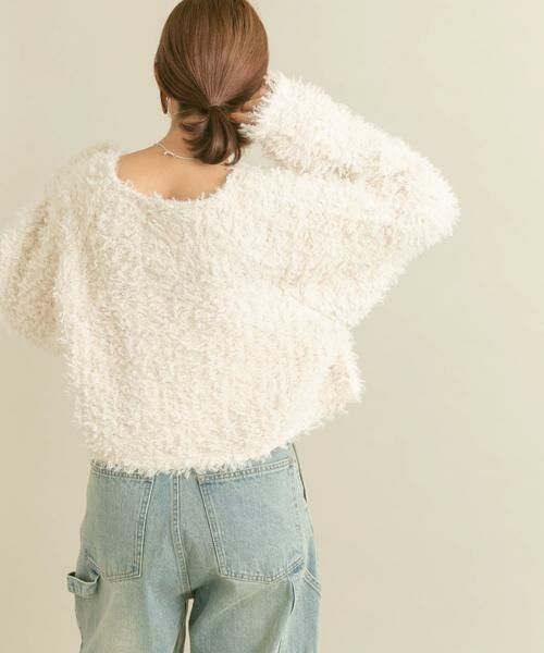 KBF / ケービーエフ ニット・セーター | クロップドフェザープルオーバー | 詳細29