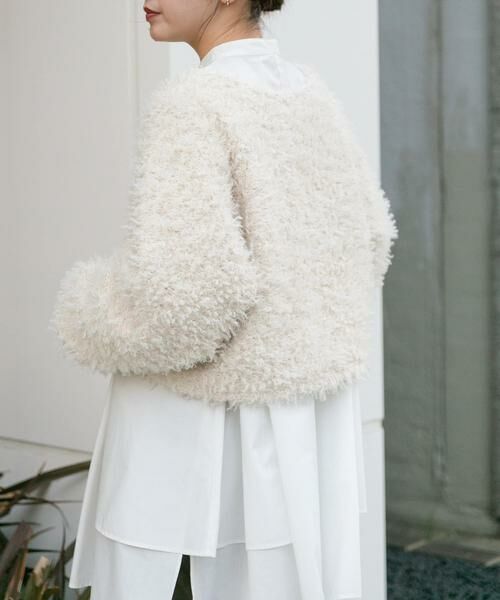 KBF / ケービーエフ ニット・セーター | クロップドフェザープルオーバー | 詳細20