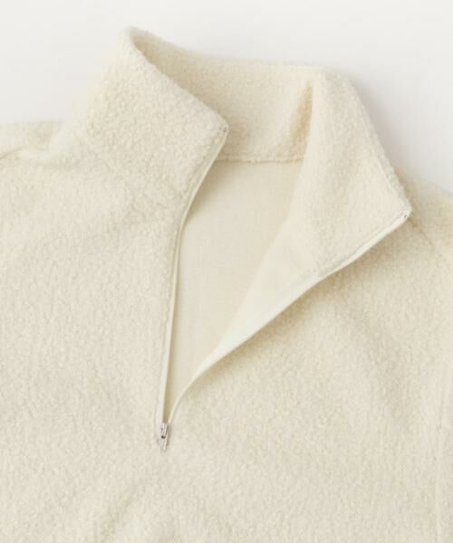 KBF / ケービーエフ その他トップス | ハーフZIPカーブスリーブプルオーバー | 詳細27