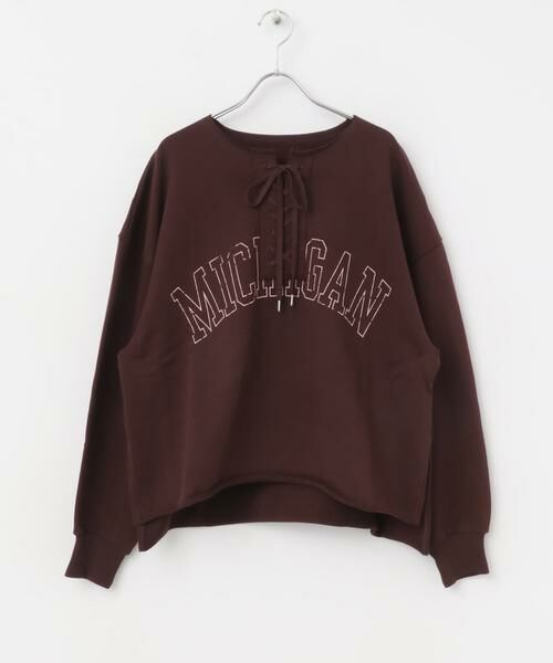 KBF / ケービーエフ スウェット | レースアップロゴスウェット | 詳細8