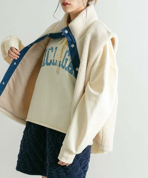 KBF / ケービーエフ スウェット | レースアップロゴスウェット | 詳細15