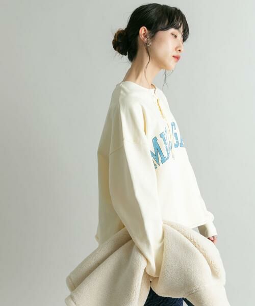 KBF / ケービーエフ スウェット | レースアップロゴスウェット | 詳細16