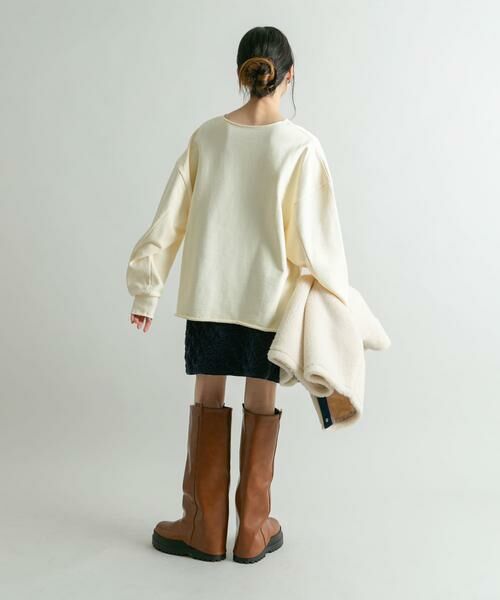 KBF / ケービーエフ スウェット | レースアップロゴスウェット | 詳細19