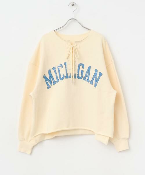 KBF / ケービーエフ スウェット | レースアップロゴスウェット | 詳細20