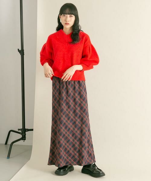 KBF / ケービーエフ ニット・セーター | Vネックフォルムニット | 詳細13