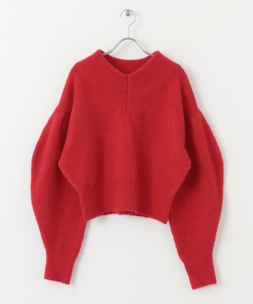 KBF / ケービーエフ ニット・セーター | Vネックフォルムニット | 詳細14