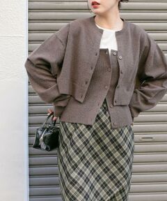 KBF / ケービーエフ カーディガン・ボレロ | マルチビスチェSETカーディガン