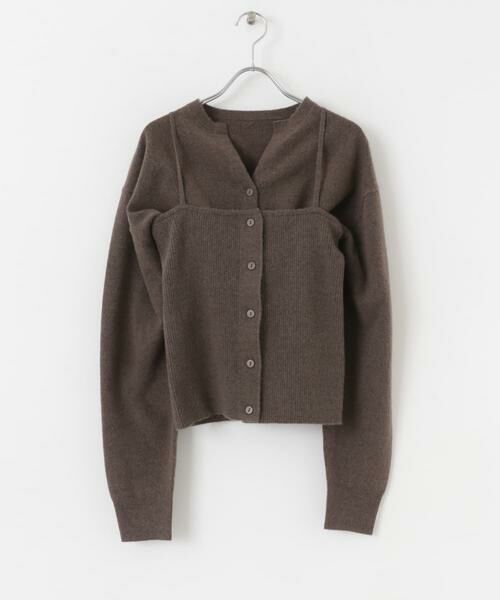 KBF / ケービーエフ カーディガン・ボレロ | マルチビスチェSETカーディガン | 詳細13