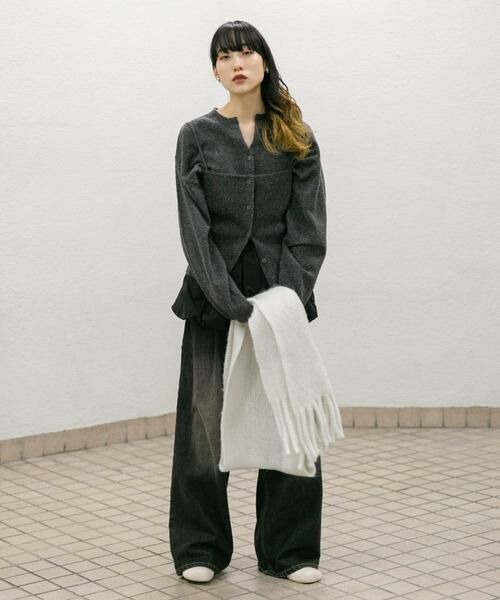 KBF / ケービーエフ カーディガン・ボレロ | マルチビスチェSETカーディガン | 詳細23