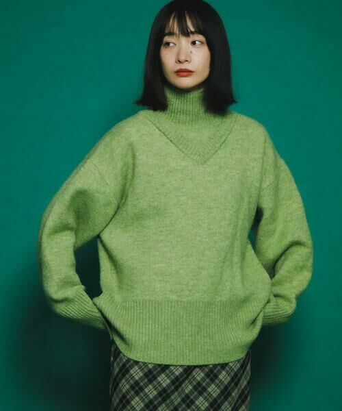 KBF / ケービーエフ ニット・セーター | リバーシブルタートルニット | 詳細10