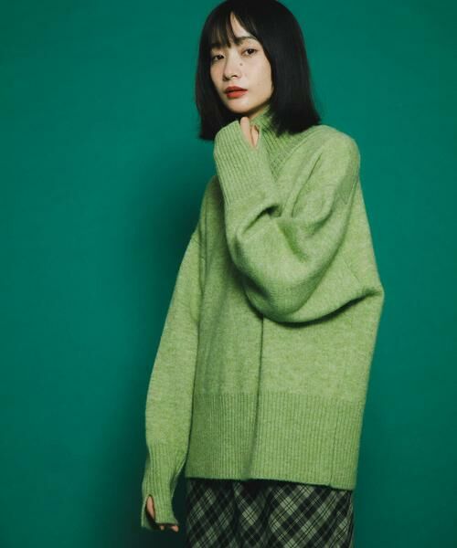 KBF / ケービーエフ ニット・セーター | リバーシブルタートルニット | 詳細12