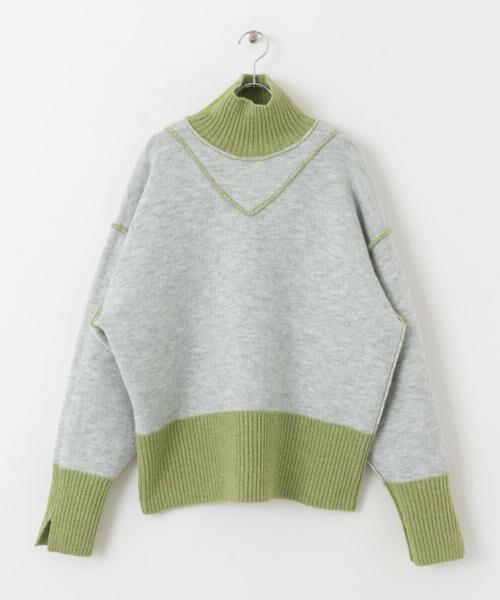 KBF / ケービーエフ ニット・セーター | リバーシブルタートルニット | 詳細15